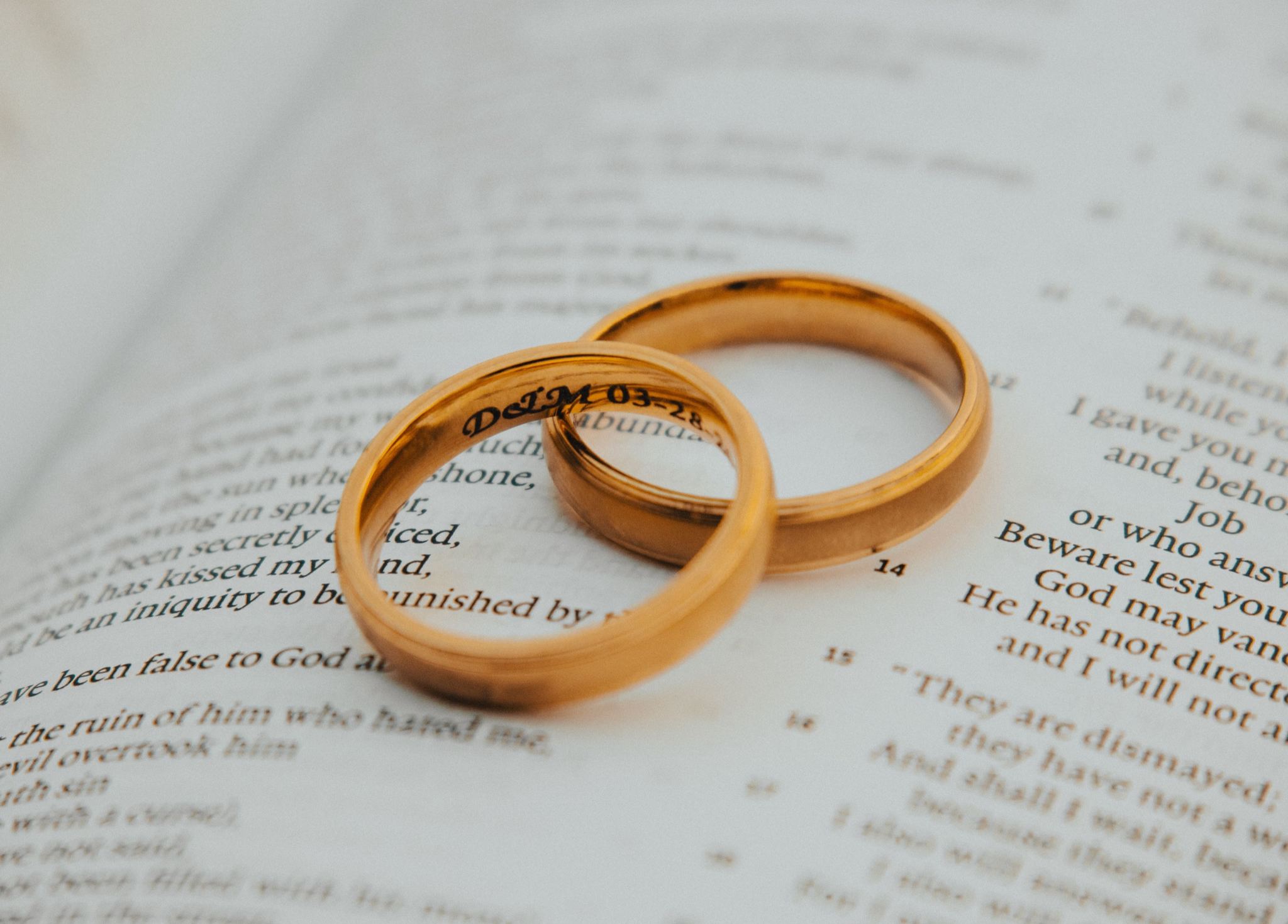 Argollas de matrimonio que sí se usan todos los días